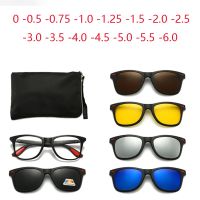 Magnet Sunglasses Lens Men Myopia Sports Driving Glasses Customize Prescription 0 -1 -1.5 -2 -2.5 -3 -3.5 -4 -5 -6.0