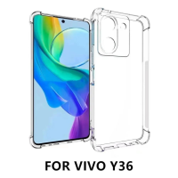 เคสมือถือ รุ่นใหม่ Case Vivo Y36 4G 5Gเคสมือถือซิลิโคนนิ่ม เคสกันกระแทก เคสใส เคสโทรศัพท์ เคสนิ่ม Shockproof TPU