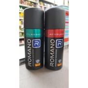 Chính hãng Xịt Khử Mùi Toàn Thân Romano 150ml