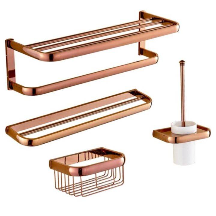 brass-bathroom-accessories-set-rose-gold-brass-robe-hook-paper-holder-towel-bar-soap-basket-towel-rack-bathroom-hardware-set