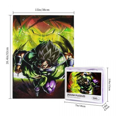 Broly Jigsaw Wooden Jigsaw Puzzle 500 Pieces Educational Toy Painting Art Decor Decompression toys 500pcs