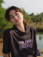 FOR A DAY, away from the city t-shirt (Black)