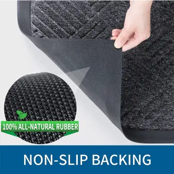 Entrance Rug Commercial Hotel Rubber Door Mat Modern Style Polypropylene  Wear-Resistant Rubbing Non-slip Foot Pad