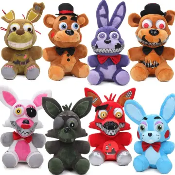 25cm New Arrival Five Nights At Freddy's 4 Fnaf Peluche Cute Red Foxy  Peluche Peluche Toys Women Kids Birthday Gift