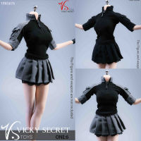 Wholesale Vstoys 1/6 Women Soldiers City Women Combat Uniform 19Xg67 Training Skirt Suit Clothing