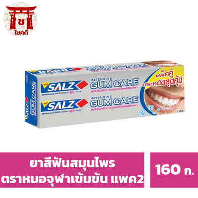 ซอลส์ ยาสีฟัน สูตรอินเท็นซีฟ กัมแคร์ ขนาด 160 ก. แพ็ค 2 รหัสสินค้า BICli9774pf