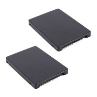 2X 44PIN MSATA To 2.5 Inch IDE HDD SSD MSATA To PATA Adapter Converter Card with Case