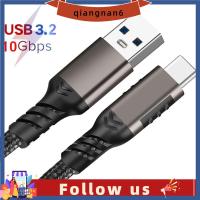 สาย SSD QIANGNAN6 3A PD 60W USB C QC 3.0ที่ชาร์จไฟรวดเร็ว USB ถ่ายโอนข้อมูล USB สายเคเบิล3.2 Type-C