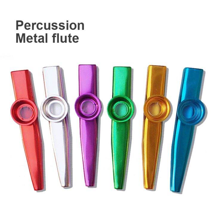12Colors Kazoo Instrument Metal Percussion Orff Music Instrument Metal
