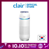 Clair B3S Portable, Rechargeable Air Purifier เครื่องฟอกอากาศ with UV LED Sterilizer for Car, Airplane, Office, Room, HEPA Filter removes 99.9% Dust, Smoke, Odor