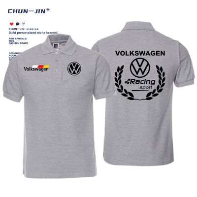 Volkswagen Racing Custom Short Sleeve JETTA GOLF PASSAT Outdoor Driving POLO Shirt