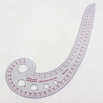 French Curve Sewing Pattern Comma Ruler Measure for Dressmaking Tailor Clothing Cutting Rulers Sewing Machine Accessories Ruler