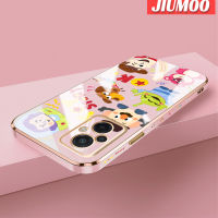 JIUMOO เคส Xiaomi M5 Poco ลายการ์ตูนทอยสตอรี่ใหม่พื้นผิวขอบสี่เหลี่ยมเคสนิ่มซิลิกาเจลกันกระแทกเคสมือถือรวมทุกฝาครอบป้องกันเลนส์กล้องถ่ายรูป