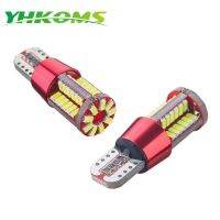 YHKOMS Canbus ไฟ194ไม่มีขั้ว5 W 350LM 12V LED 168 2825สีฟ้าน้ำแข็งสีขาวดี57SMD X2 3014 T10หลอดไฟของไฟด้านข้างรถยนต์