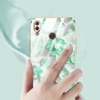 เคสหรูหราสำหรับ Huawei Nova 3i Nova 5T Nova 3 3E 4 4E Nova 5i Pro ภาพสีน้ำมันแฟชั่นกันกระแทกเคสโทรศัพท์ป้องกันกล้องพร้อมฟรีสายคล้อง