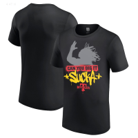 2023 NEW New Casual Short Sleeved T-shirt with Wwe Booker t Can You Dig It Sucka Black Print, Suitable for Men in 2023 fashion t-shirt