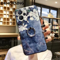 ใหม่เคสโทรศัพท์ Huawei Nova Y61เคสปิดหลังหรูหราแวววาวใหม่ฝาครอบด้านหลังแบบนิ่มลายดอกไม้ส่องแสงเป็นประกายระยิบระยับฝาครอบ2022 HUAWEI NOVA Y61พร้อมที่ยึดแหวนใส่นิ้ว