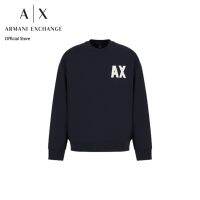 AX Armani Exchange เสื้อสเวตเชิ้ตผู้ชาย รุ่น AX 6RZMKE ZJ1ZZ1583 - สีกรมท่า