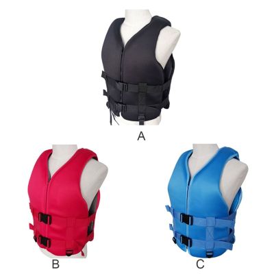 Life Jacket Boating Accessories Kayaking Supplies Swimwear Double Straddle Belt Hidden Pocket Buoyancy Vest No 2  Life Jackets