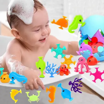 Baby Suction Cup Spinning Toys, Baby Spinning Toys, Suction Baby Toys, Decompression Frisbee, Sensory Toys, Best Gifts for Toddlers 1-3 Years Old (3