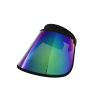 2023ฤดูร้อนยอดนิยม Casual Beach Sun Visor UV Protection Scratch-Resistant พลาสติกอ่อน Sun หมวกหมวกที่ว่างเปล่า