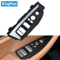 Car Interior Door Window Lift Switch Button Panel Trim Cover Replace For BMW X3 X4 G01 G02 F97 F98 2018-2021