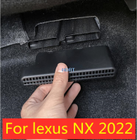 Car Seat AC Heat Floor Air Conditioner Duct Vent Outlet Grille Cover trim frame Accessories For lexus NX NX260 NX350H 2022