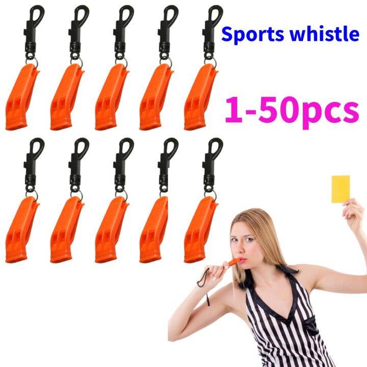 1-50pcs-outdoor-survival-whistle-camping-hiking-rescue-emergency-whistle-diving-football-basketball-match-whistle-survival-kits