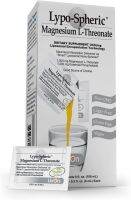 Lypo-Spheric Liposomal Magnesium L-Theronate LivOn, Liposome Encapsulated for Improved Absorption, Professionally Formulated &amp; 100% Non-GMO ผลิตภัณฑ์คุณภาพจาก Lypo Spheric ขนาด 30 Packets x 0.2 fl. oz.