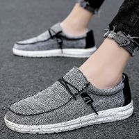 Mens Casual shoes slip on Denim Canvas Shoes Fashion Luxury Style Designer Breathable Men Sneakers spring autumn Loafers men