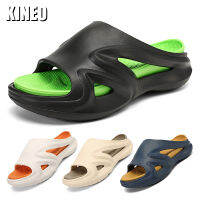 KINEO รองเท้าแตะแบบสไลด์สำหรับผู้ชายและผู้หญิง,รองเท้าแตะสปา Comfort EVA สำหรับในร่มและกลางแจ้งแห้งเร็วสำหรับผู้ใหญ่รองเท้าคู่รัก