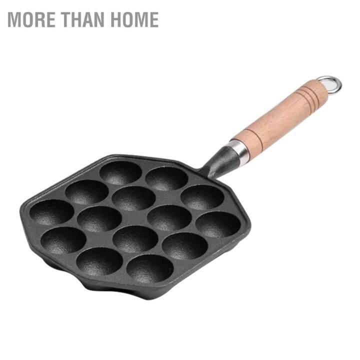 more-than-home-14-หลุม-takoyaki-กระทะเหล็กหล่อ-nonstick-octopus-ลูกชิ้นแม่พิมพ์-maker-พร้อมที่จับที่ถอดออกได้สำหรับบ้านแพนเค้กเบเกอรี่