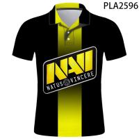 Natus Vincere New Summer 3D Printed Polo Shirt Men Fashion Camisas Streetwear Casual Hombres Short Sleeve Ropa De Hombre