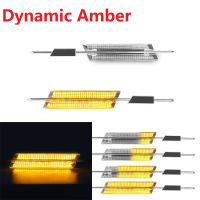 20212Pcs LED Amber Side Marker Lights Turn Signal Indicator AccessoriesFor BMW E90 E60 E61 E82 E93 E92 E91 E81 E88With M Logo Canbus