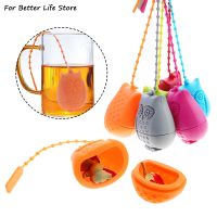 ✹✌ 1Pc 15g Creative Cute Owl Strainer Tea Bags Food Grade Silicone Loose-Leaf Infuser Filter Diffuser Fun Cartoon Accessories