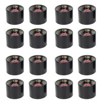 PUENTE 16Pcs/Set Cruiser Skateboard Wheels PU Wheels Long Board Cruiser Wheels with ABEC-9 Bearings