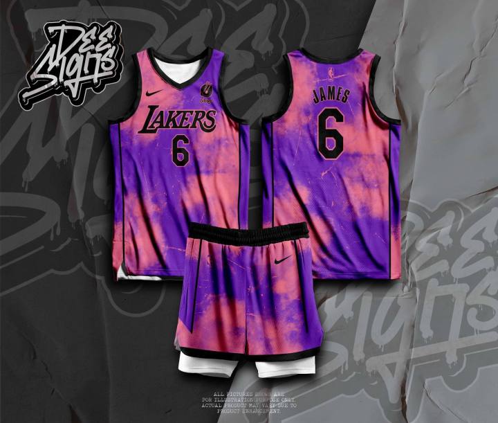 LAKERS 37 FREE CUSTOMIZE OF NAME AND NUMBER ONLY full sublimation high ...