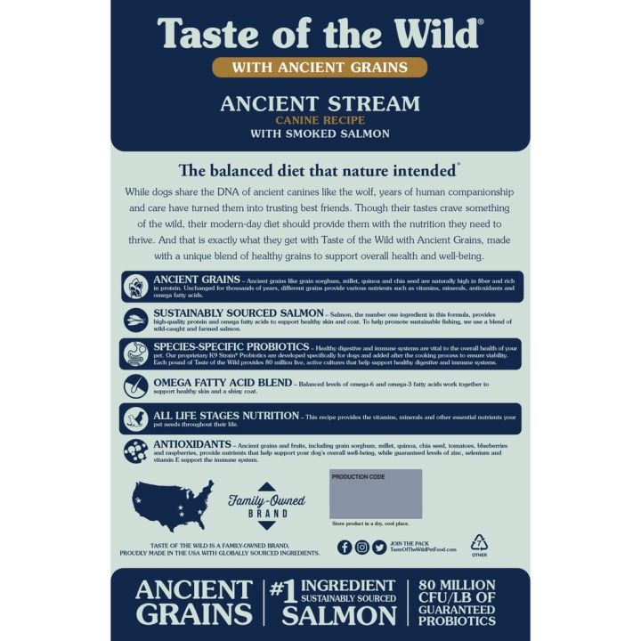 taste-of-the-wild-for-dog-ancient-stream-canine-recipe-with-smoked-salmon-680g-แพ็คคู่