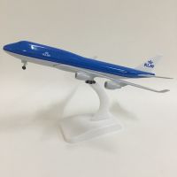 JASON TUTU 20cm KLM Royal Dutch Boeing 747 Plane Model Airplane Model Aircraft Model 1:300 Diecast Metal planes toys Collect