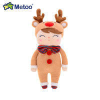 Christmas Toys Metoo Angela Doll Elk Snowman Jimbao Stuffed Animals Childrens Plush Toy Kawaii Girls Gift Xmas Tree Decor 50cm