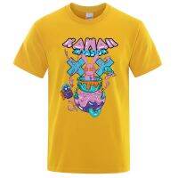 Machine Workshop Kawaii Rabbit Men Clothes Tshirts Loose Gildan