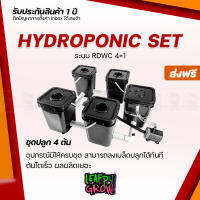 [ส่งฟรี]ชุดปลูกไฮโดรโปรนิกส์ 4 ต้น ระบะRDWC ต้นโตเร็ว ผลผลิตเพิ่มขึ้น Hydroponic RDWC Grow Set