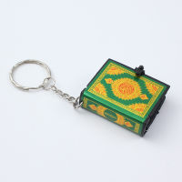 Pendant Key Ring Religious Jewelry Keychain Quran Book Keychain Resin Islamic Keychain Muslim Keychain