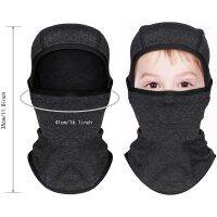 {Feili Sports Outdoor} เด็ก39; S Balaclava หน้ากากเล่นสกีแบบกันลมขนแกะอบอุ่นฤดูหนาวซับในหมวกนิรภัยผ้าคลุมหน้าและคอ