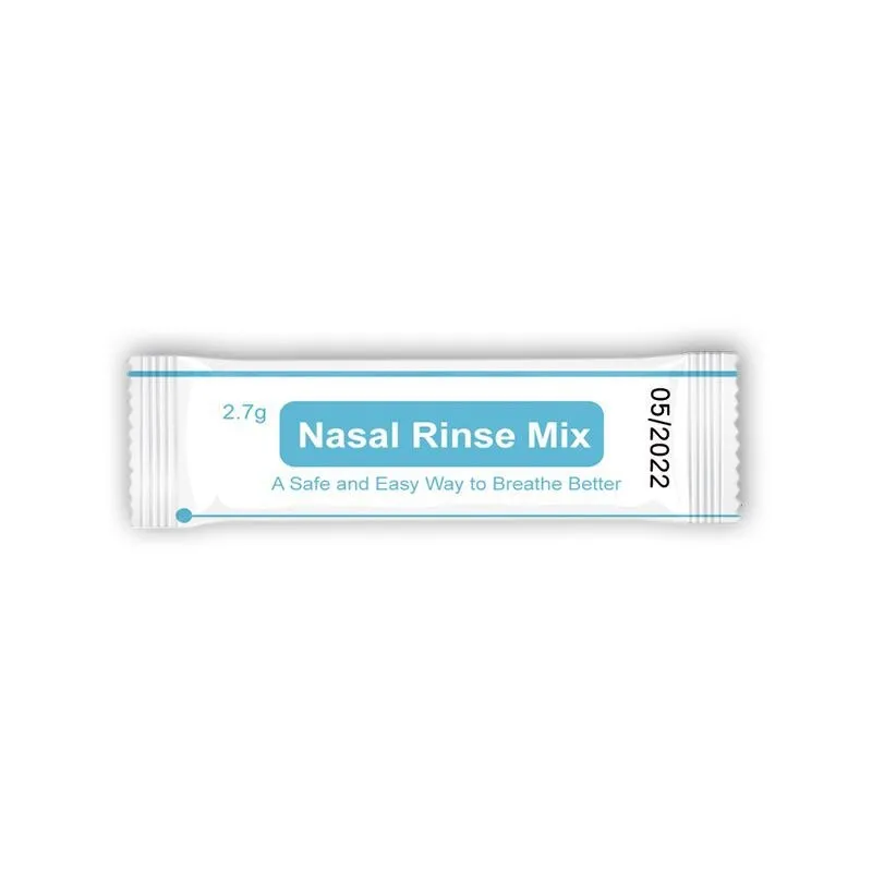 Nasal Wash Salt Rinse Mix Allergic Rhinitis Relief Nose Cavity