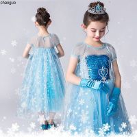 Princess Dress Girl Dress Snow Queen Party Costume Cosplay Fantasy