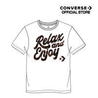 Converse เสื้อยืด TEE คอนเวิร์ส TORTOISE INFILL GRAPHIC TEE WHITE WOMEN (10026161-A02) 1426161BF3WTXX