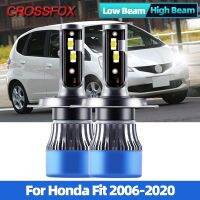 H4 Canbus LED Headlight Bulbs 120W 20000LM Auto Headlamps Bulbs CSP Car Light For Honda Fit 2006-2015 2016 2017 2018 2019 2020