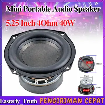 Jual Subwoofer 3 inch High Power HIFI low bass magnet tebal karet