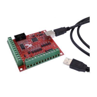 ♘ MACH3 100Khz 4-axis USB interface driver wiring board CNC 4-axis controller motion controller driver board
